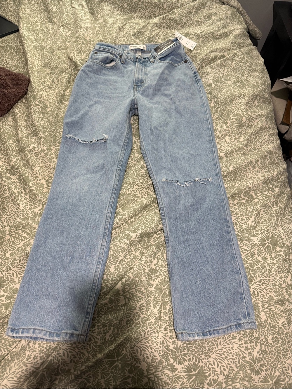 Abercrombie 90s Straight Ultra High Rise Jeans